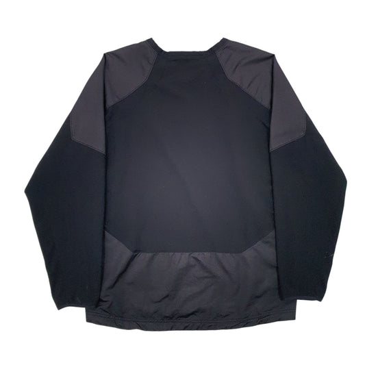 Mens Black Nike Boise State Active Wear Crewneck Jumper