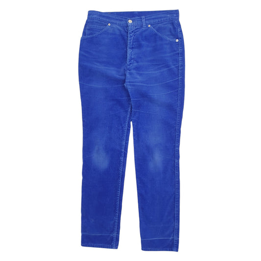 Womens Blue Levis Corduroy Trousers