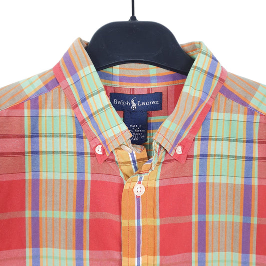 Mens Red Ralph Lauren Short Sleeve Shirt