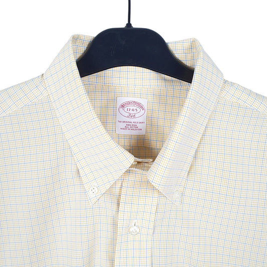 Mens Yellow Brooks Brothers Long Sleeve Shirt
