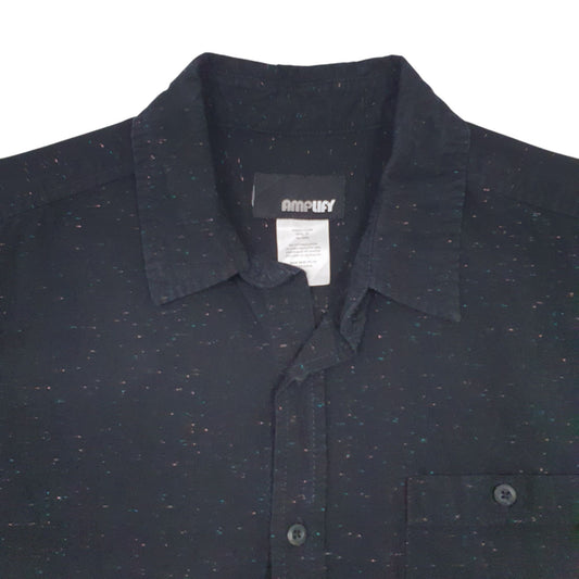 Mens Black Amplify Short Sleeve Shirt