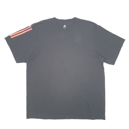 Mens Black Adidas Short Sleeve T Shirt