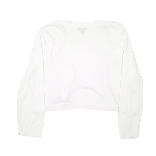 Womens White Talbot Blouse Long Sleeve T Shirt