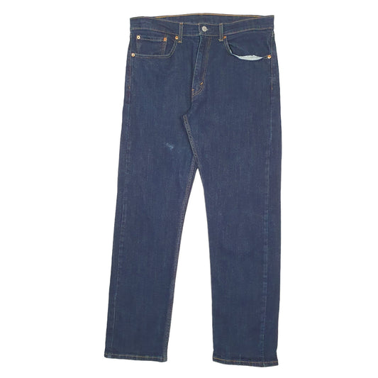 Mens Blue Levis 505 JeansW34 L32
