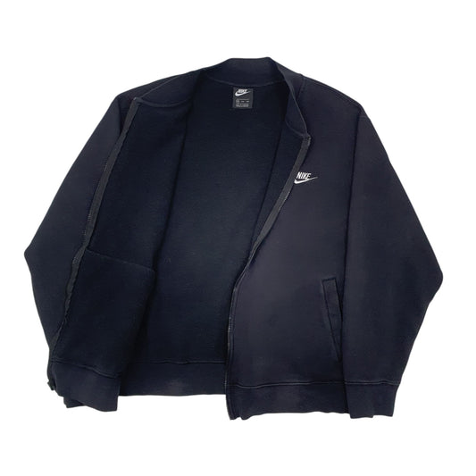 Mens Black Nike Full Zip Jumper