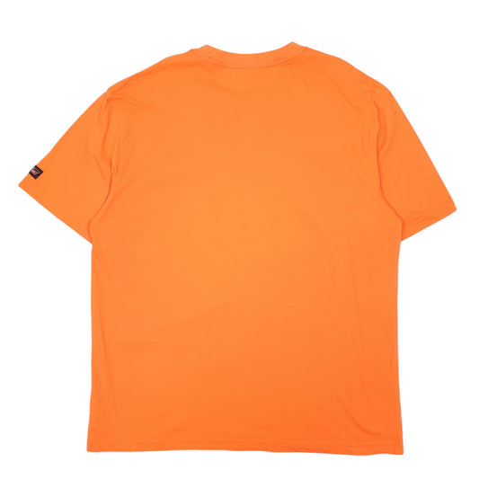 Mens Orange Dickies Pocket Workwear Cool & Dry Short Sleeve T Shirt