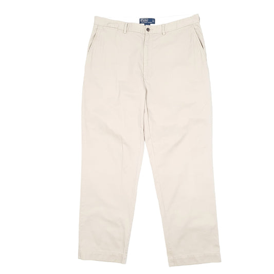 Mens Beige Polo Ralph Lauren Chino Trousers