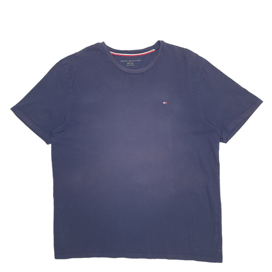 Mens Navy Tommy Hilfiger Short Sleeve T Shirt