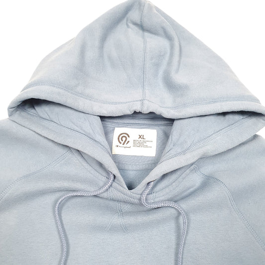 Mens Blue Champion Hoodie Jumper