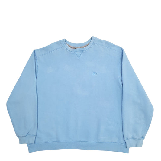 Mens Blue Starter Crewneck Jumper