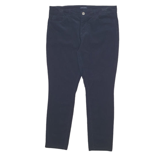 Womens Navy Tommy Hilfiger Corduroy Trousers