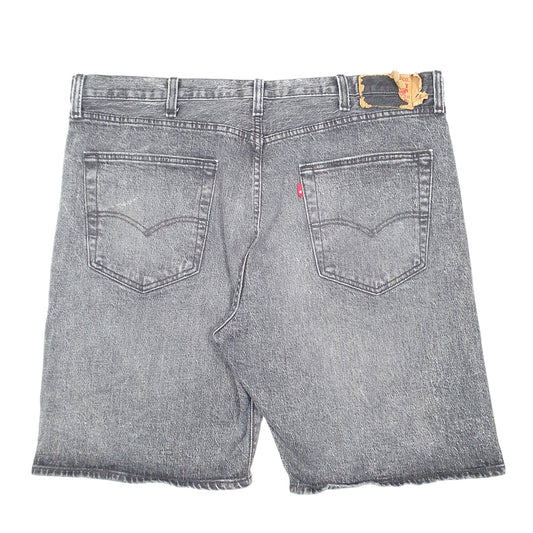 Mens Grey Levis Denim Shorts