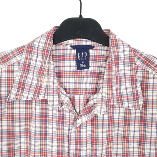 Mens White Gap Short Sleeve Shirt