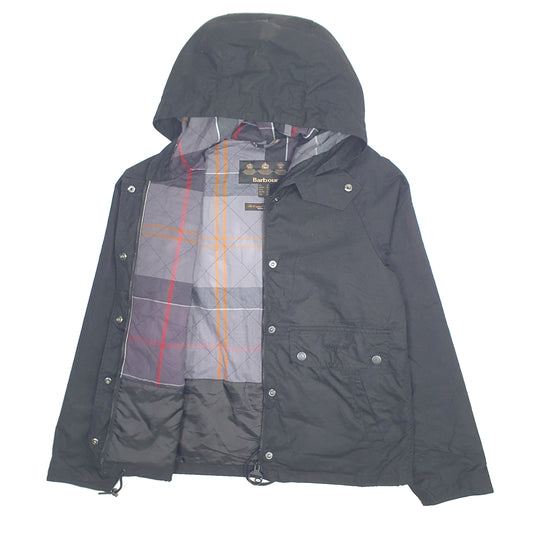 Womens Black Barbour Never Hooded Coat