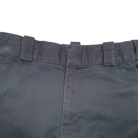 Mens Navy Rapier Workwear Utility Reflective Cargo Trousers