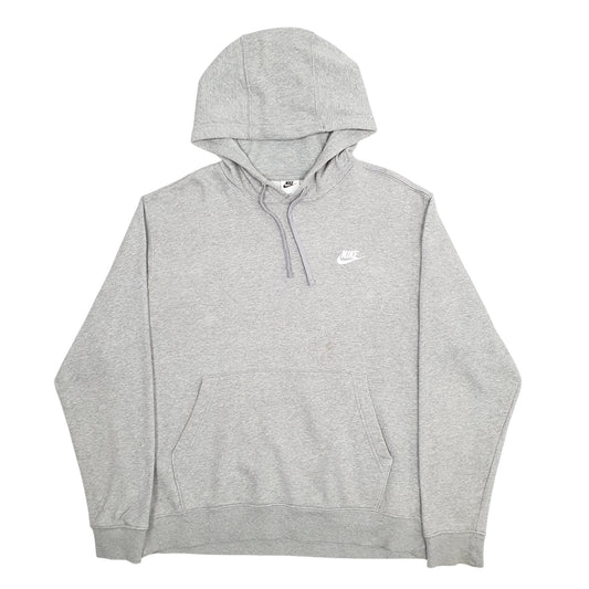 Mens Grey Nike Hoodie Jumper