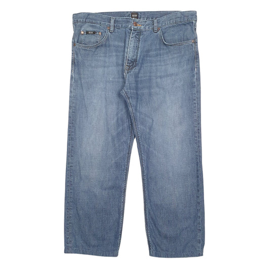 Mens Blue Hugo Boss Casual JeansW38 L27