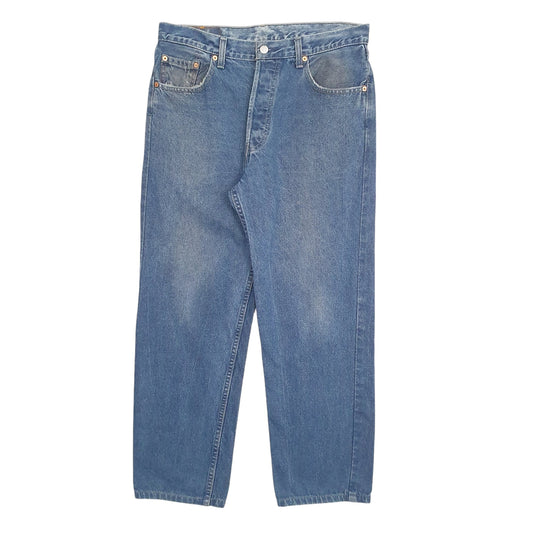 Mens Blue Levis 513 JeansW32 L26