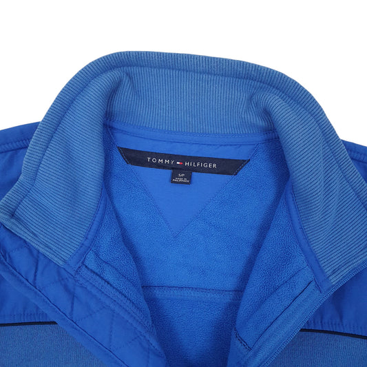 Mens Blue Tommy Hilfiger Full Zip Jumper