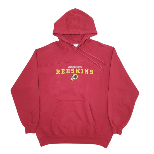 Mens Red NFL Washington Football Hoodie Jumper