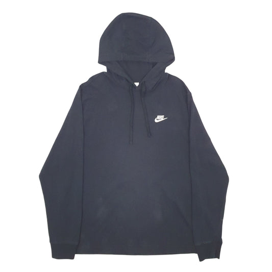Mens Black Nike Hoodie Jumper