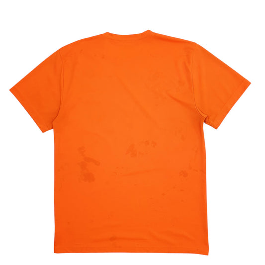Mens Orange Dickies Short Sleeve T Shirt