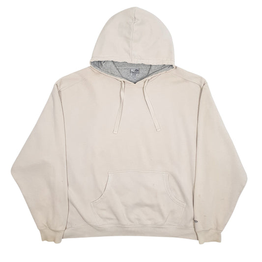 Mens Beige Champion Hoodie Jumper