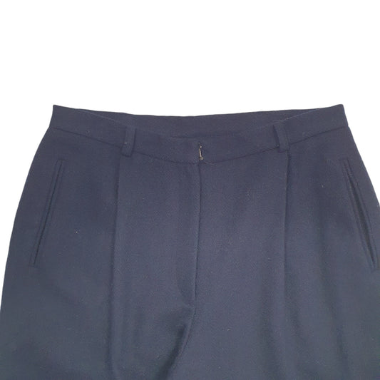 Womens Navy Ralph Lauren Chino Trousers