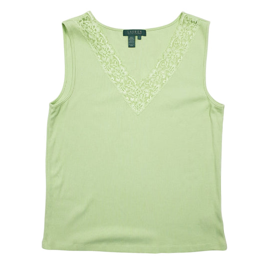 Womens Green Lauren Ralph Lauren Vest Jumper
