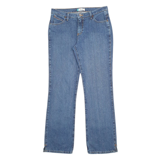 Womens Blue Wrangler Cowgirl Cut Casual JeansW32 L32