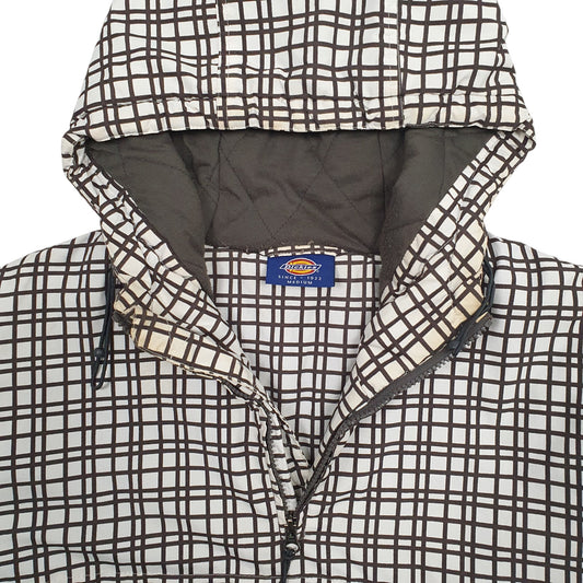 Mens White Dickies Coat