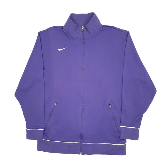 Mens Purple Nike Vintage 00s Team Full Zip Jumper