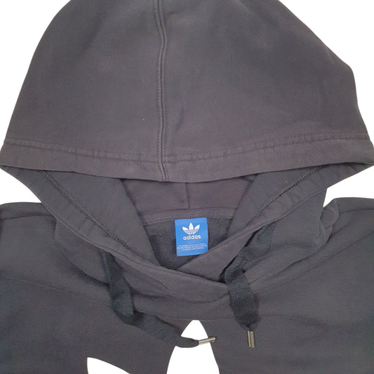 Womens Black Adidas Hoodie Jumper