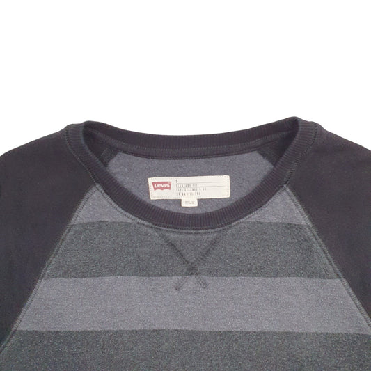 Mens Grey Levis Crewneck Jumper