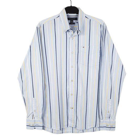 Mens Blue Tommy Hilfiger Long Sleeve Shirt