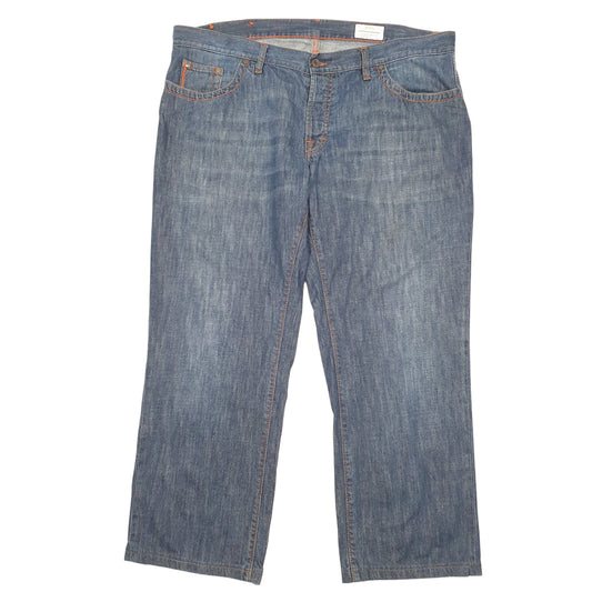 Mens Blue Hugo Boss Casual JeansW42 L31