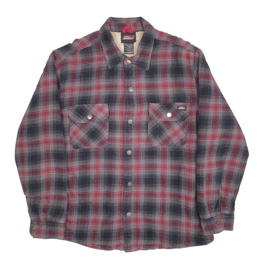 Mens Grey Dickies Long Sleeve Shirt