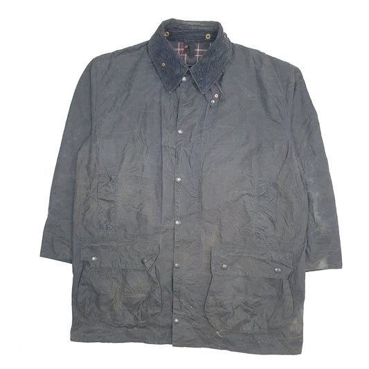 Mens Black Barbour Border A205 Coat