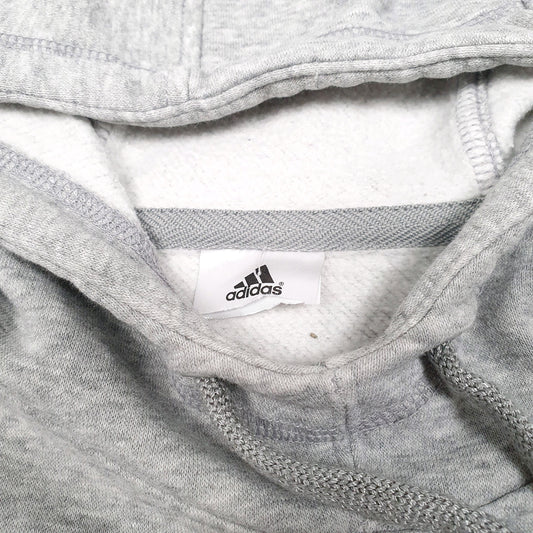 Mens Grey Adidas TSF Academy Hoodie Jumper