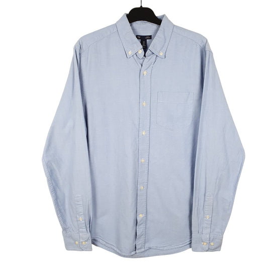 Mens Blue Gap Long Sleeve Shirt