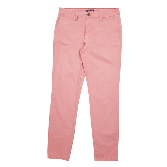 Womens Pink Tommy Hilfiger Chino Trousers