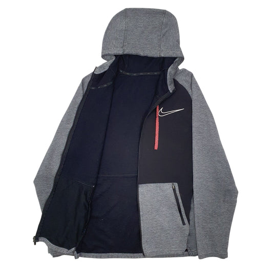 Mens Black Nike Full Zip Jumper