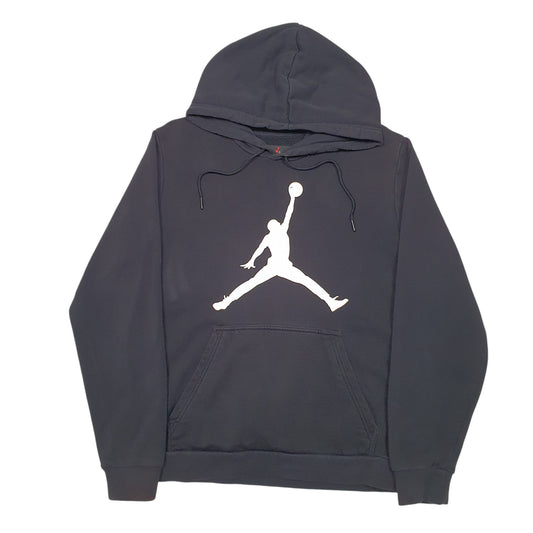 Mens Black Nike Air Jordan Basketball Hoodie Jumper
