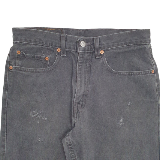 Mens Black Levis 550 JeansW31 L30