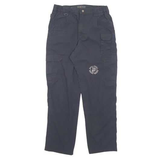 Mens Black 5.11 Tactical Workwear Cargo Trousers