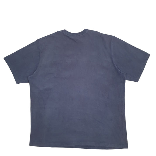 Mens Navy Carhartt Short Sleeve T Shirt