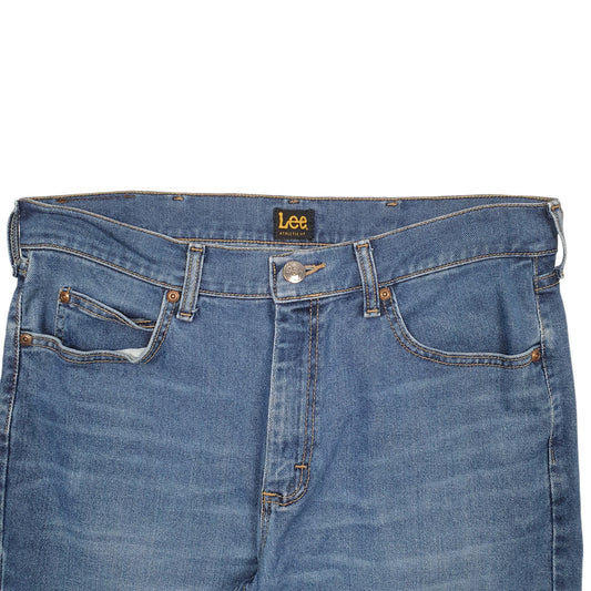 Mens Blue Lee Casual JeansW34 L32