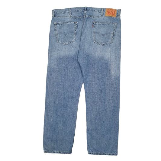 Mens Blue Levis 505 JeansW42 L32