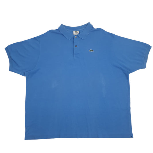Mens Blue Lacoste Short Sleeve Polo Shirt