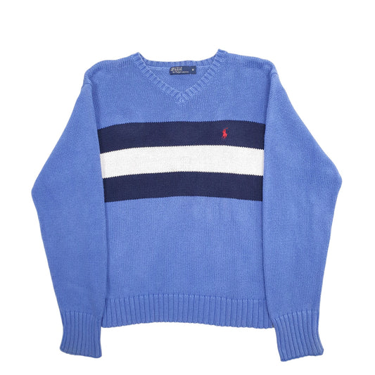 Womens Blue Ralph Lauren Crewneck Jumper